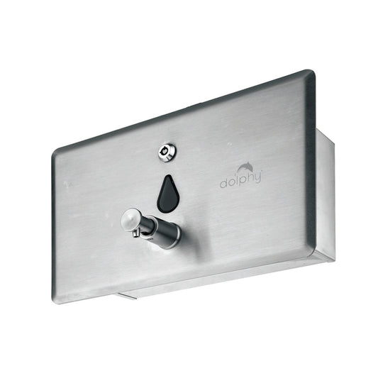 Dolphy Stainless Steel Soap Dispenser 1400ml - Silver