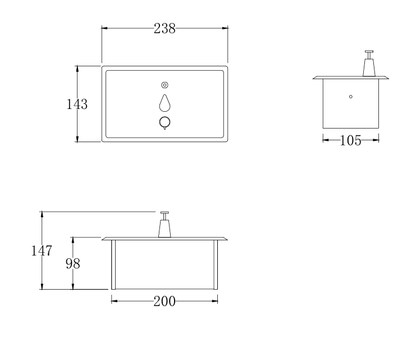 Dolphy Stainless Steel Soap Dispenser 1400ml - Silver