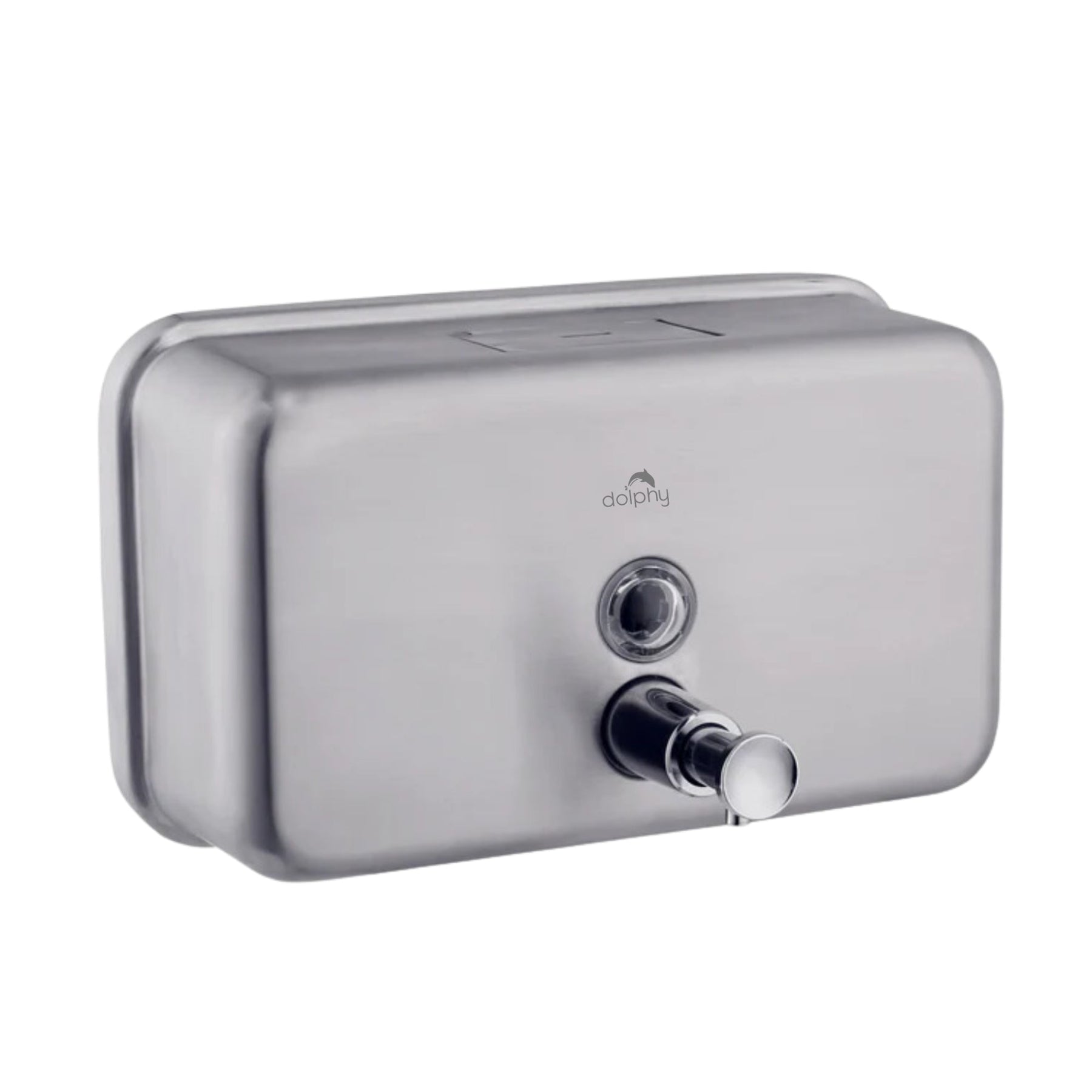 Dolphy Stainless Steel Soap Dispenser 1200ml - Silver - SuperSaverAU - view 1