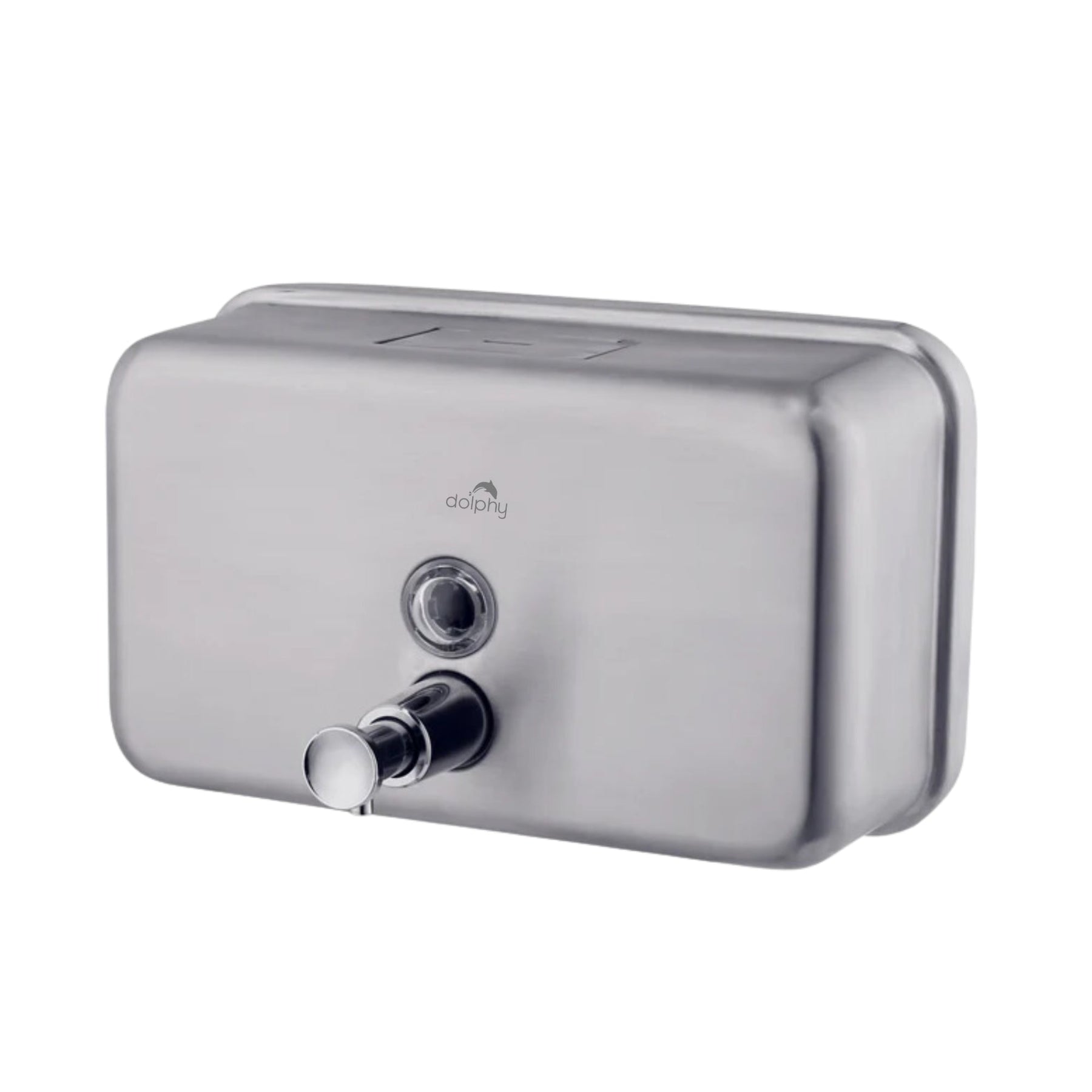 Dolphy Stainless Steel Soap Dispenser 1200ml - Silver - SuperSaverAU - view 2