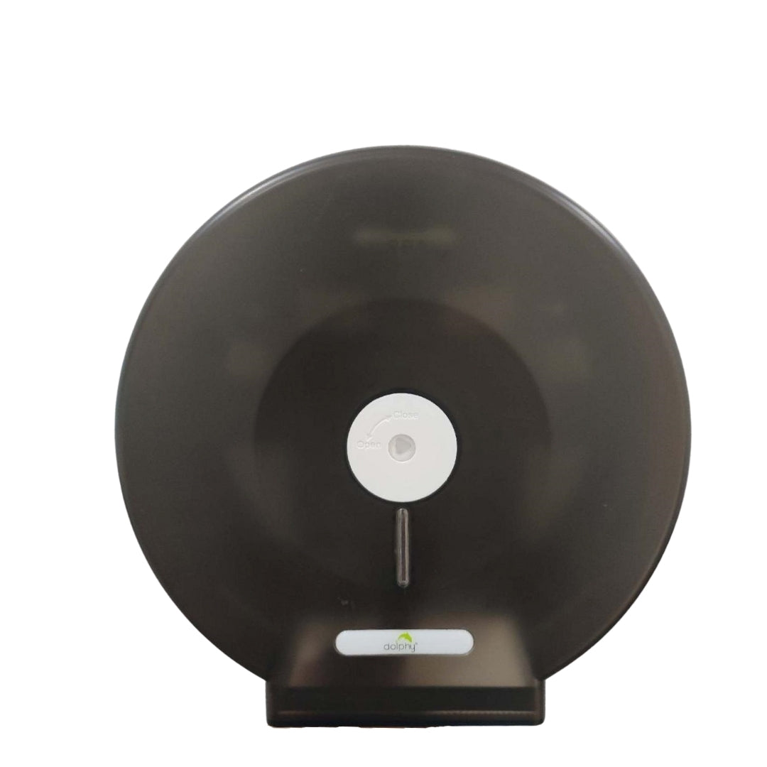 Premium Jumbo Toilet Roll Dispenser – Black