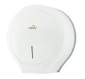 Premium Classic Jumbo Toilet Paper Roll Dispenser – White