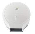 Premium Classic Jumbo Toilet Paper Roll Dispenser – White