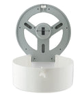 Premium Classic Jumbo Toilet Paper Roll Dispenser – White