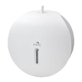 Premium Plaza Jumbo Toilet Roll Dispenser – White