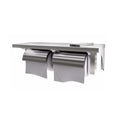 Premium Stainless Steel Twin Toilet Roll Holder – with Shelf