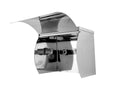 Premium Stainless Steel Single Toilet Roll Holder – with Shelf