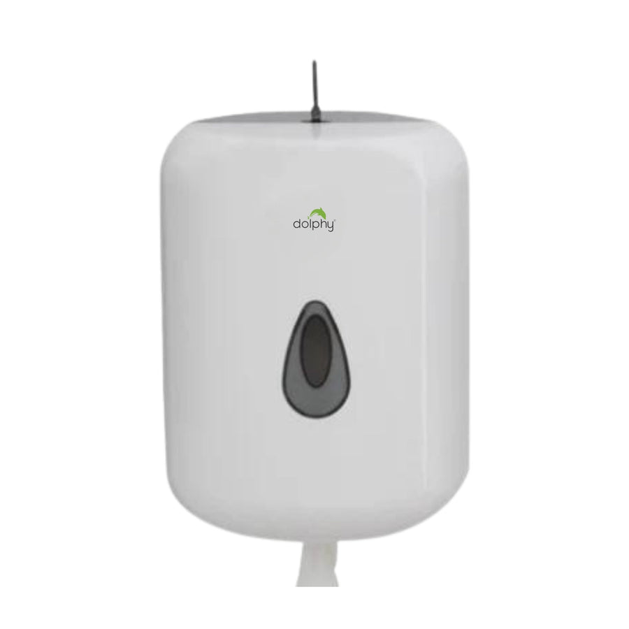 Premium Center-Pull Paper Dispenser – White