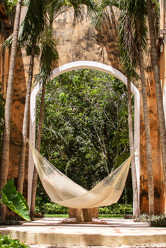 Mayan Legacy Handmade Cotton Bed Hammock - 2.10m x 2.50m, Free Shipping - SuperSaverAU - view 4