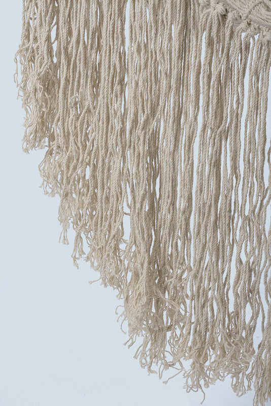 Premium Mayan Legacy Cotton Rope Mexican Hammock Swing - Ivory