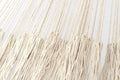 Mayan Legacy Ivory Cascade Hand-Woven Mexican Hammock - King