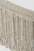 Mayan Legacy Ivory Cascade Hand-Woven Mexican Hammock - King
