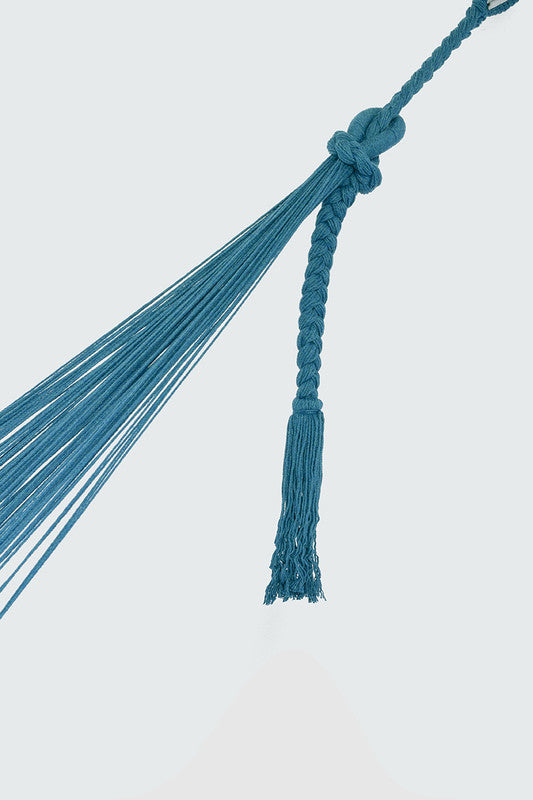 Mayan Legacy King Size Hammock - Handwoven Cotton with Crocheted Tassels - SuperSaverAU - view 4