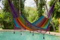Mayan Legacy King Size Hammock - Handwoven Cotton with Crocheted Tassels - SuperSaverAU - view 4