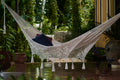 Mayan Legacy King Size Hammock - Handwoven Cotton with Crocheted Tassels - SuperSaverAU - view 5