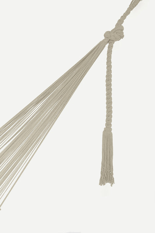 Mayan Legacy Queen Size Hammock - Outdoor Cotton with Hand-Crocheted Tassels - SuperSaverAU - view 4