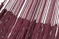 Mayan Legacy Queen Size Outdoor Cotton Hammock with Hand-Crocheted Tassels - Maroon - SuperSaverAU - view 1