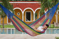 Mayan Legacy King Size Outdoor Cotton Hammock - 250kg Capacity, Free Shipping - SuperSaverAU - view 1