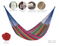 Mayan Legacy King Size Outdoor Cotton Hammock - 250kg Capacity, Free Shipping - SuperSaverAU - view 4