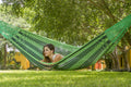 Mayan Legacy Queen Size Outdoor Cotton Hammock - Jardin Colour, Free Shipping - SuperSaverAU - view 1