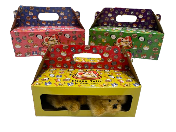 Sleepy Tails Mother & Baby Golden Retriever Set - 25cmL x 7cmH x 20cmW - SuperSaverAU - view 3