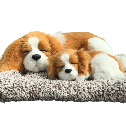 Sleepy Tails - Mother and Baby - King Charles Spaniel