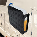 Premium Black Aluminium Alloy Diesel Tank Cover with Sight Gauge Cut Outs