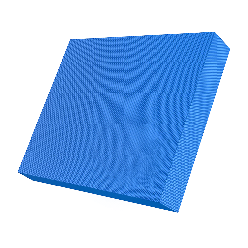 Premium Blue Non-Slip Balance Foam Pad for Fitness & Therapy