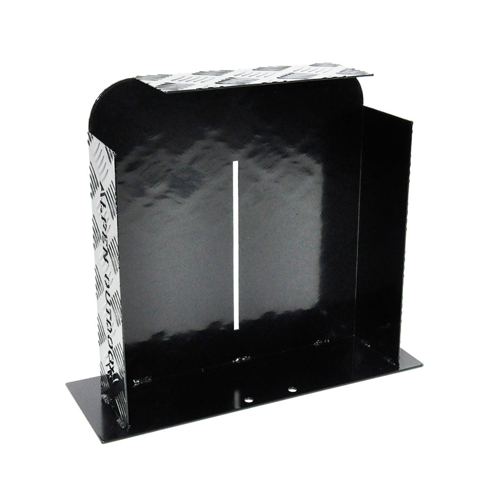 Alpen Outdoor Aluminium Diesel Tank Base Mount - Black, 10L/15L