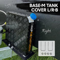 Alpen Outdoor Aluminium Diesel Tank Base Mount - Black, 10L/15L