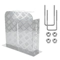 Alpen Outdoor 2mm Aluminium Diesel Heater Fuel Tank Cover - Double Side Silver