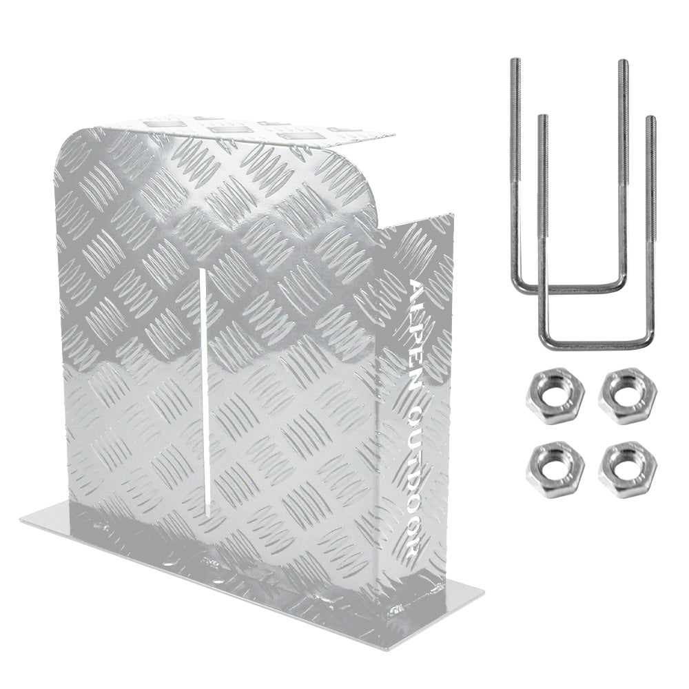 Alpen Outdoor 2mm Aluminium Diesel Heater Fuel Tank Cover - Double Side Silver