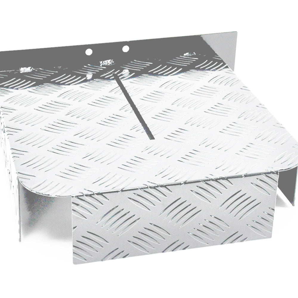 Alpen Outdoor 2mm Aluminium Diesel Heater Fuel Tank Cover - Double Side Silver