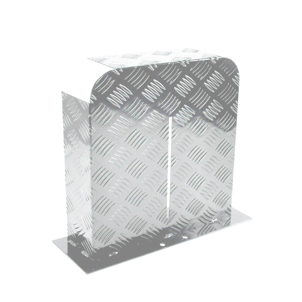 Alpen Outdoor 2mm Aluminium Diesel Heater Fuel Tank Cover - Double Side Silver