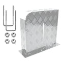 Alpen Outdoor 2mm Aluminium Diesel Heater Fuel Tank Cover - Left Side Silver