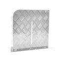 Alpen Outdoor 2mm Aluminium Diesel Heater Fuel Tank Cover - Left Side Silver