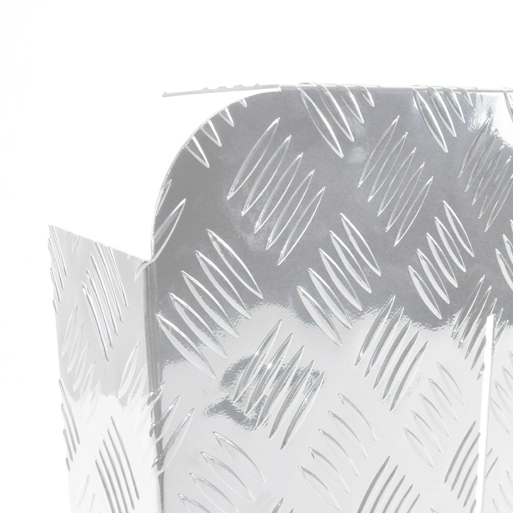 Alpen Outdoor 2mm Aluminium Diesel Heater Fuel Tank Cover - Left Side Silver