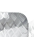 Alpen Outdoor 2mm Aluminium Diesel Heater Fuel Tank Cover - Right Side Silver