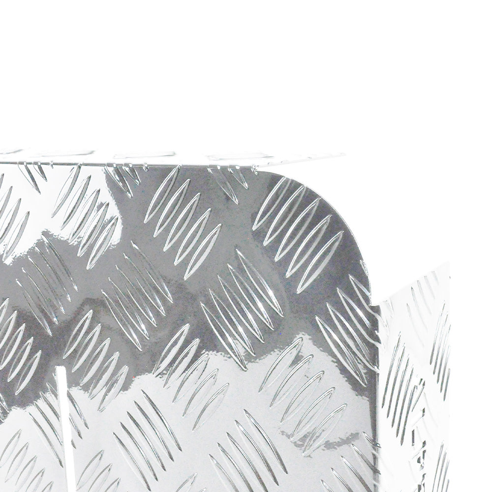 Alpen Outdoor 2mm Aluminium Diesel Heater Fuel Tank Cover - Right Side Silver