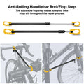 Premium 360° Rotating Bike Repair Rack with Tool Tray - 40-63in