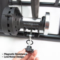 Premium Black Magnetic Indoor Bike Trainer Stand with 6-Level Resistance
