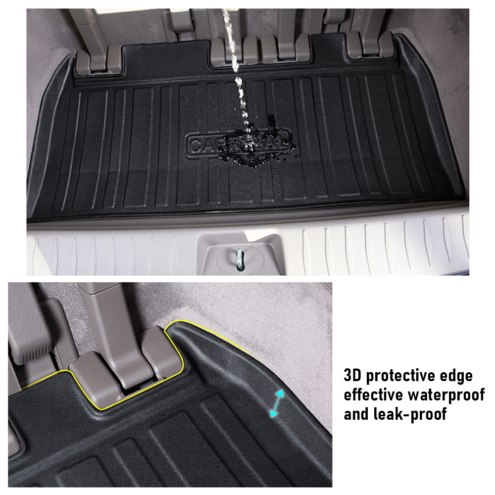 Premium Kia Carnival 2021-2023 TPE Cargo Mat Boot Liner