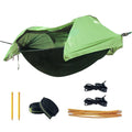 Premium Waterproof Hammock Tent – Green 270 x 140cm with Mosquito Net