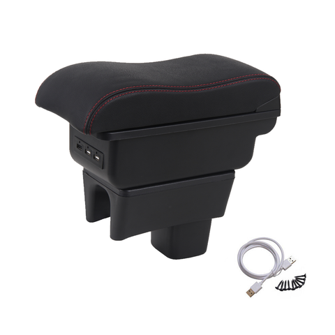 Premium Black Suzuki Swift 2005-2021 Centre Console Armrest Box
