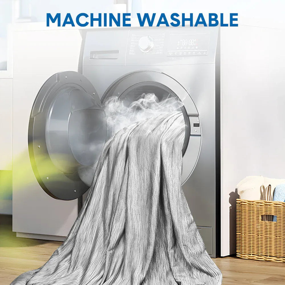 Premium Summer Cooling Blanket – Grey 229 x 228cm, Arc-Chill Fibres