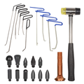 Premium 23 Piece PDR Paintless Dent Repair Rod Tool Kit