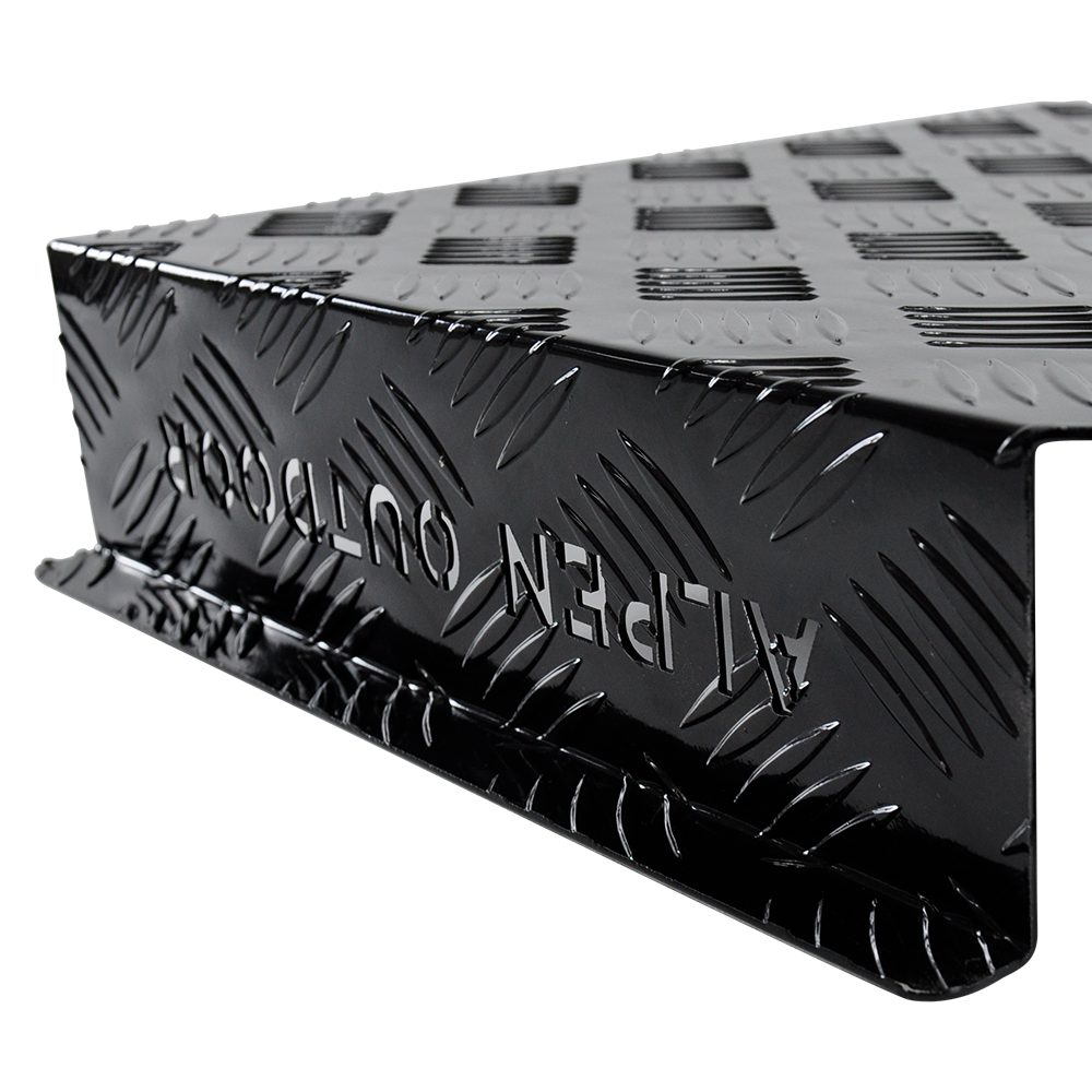 Premium Aluminium Diesel Heater Tank Cover - Black, 10L/15L