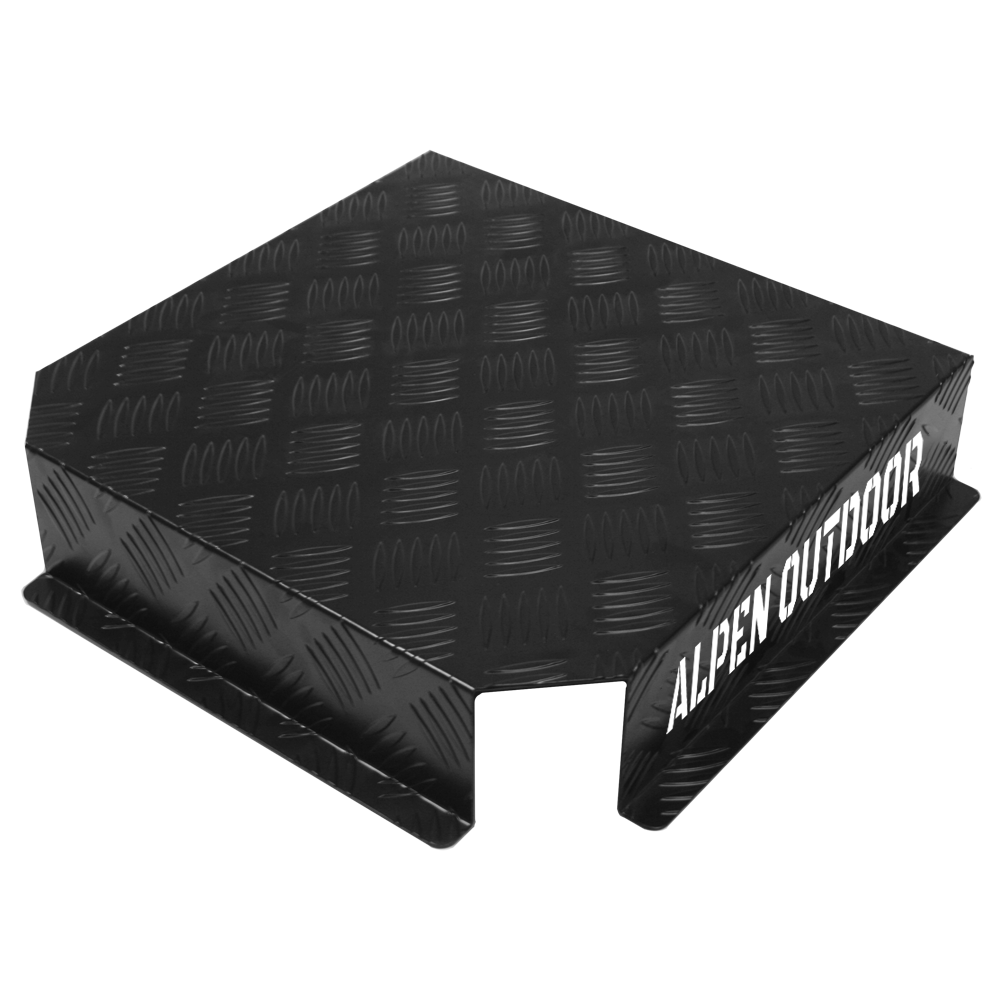 Premium Aluminium Diesel Heater Tank Cover - Black, 10L/15L