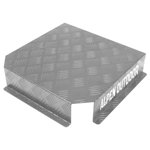 Premium Aluminium Diesel Heater Tank Cover - Silver, 10L/15L
