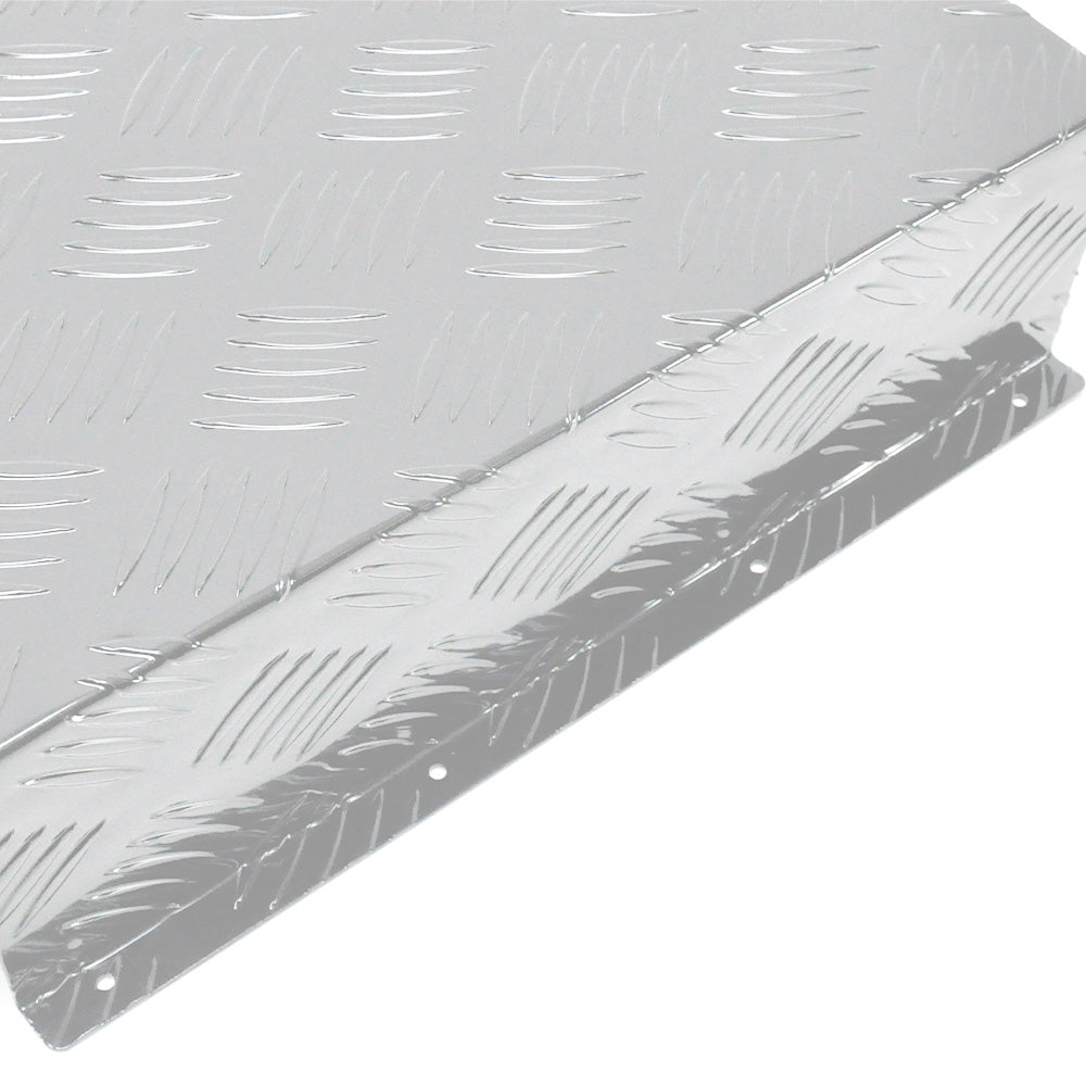 Premium Aluminium Diesel Tank Cover - Silver, 10L/15L